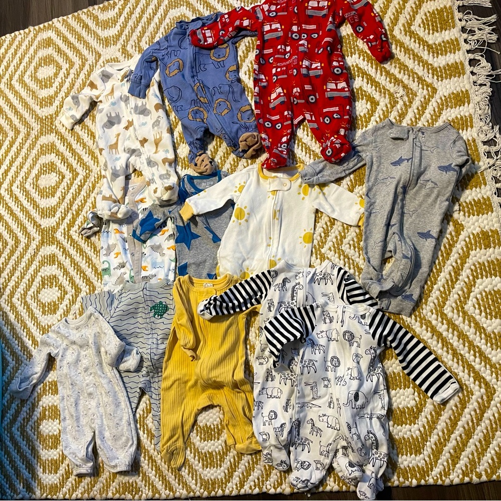 Newborn Lot Boys Sleepers